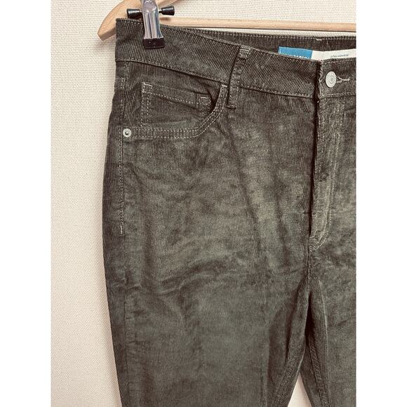 Old Navy Extra High Rise Kicker Boot-cut Corduroy Pants Women's Sz 12 Brown NWT - Picture 4 of 13